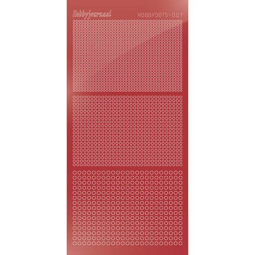 Find It Trading Hobbydots sticker style 7- Mirror - Christmas Red