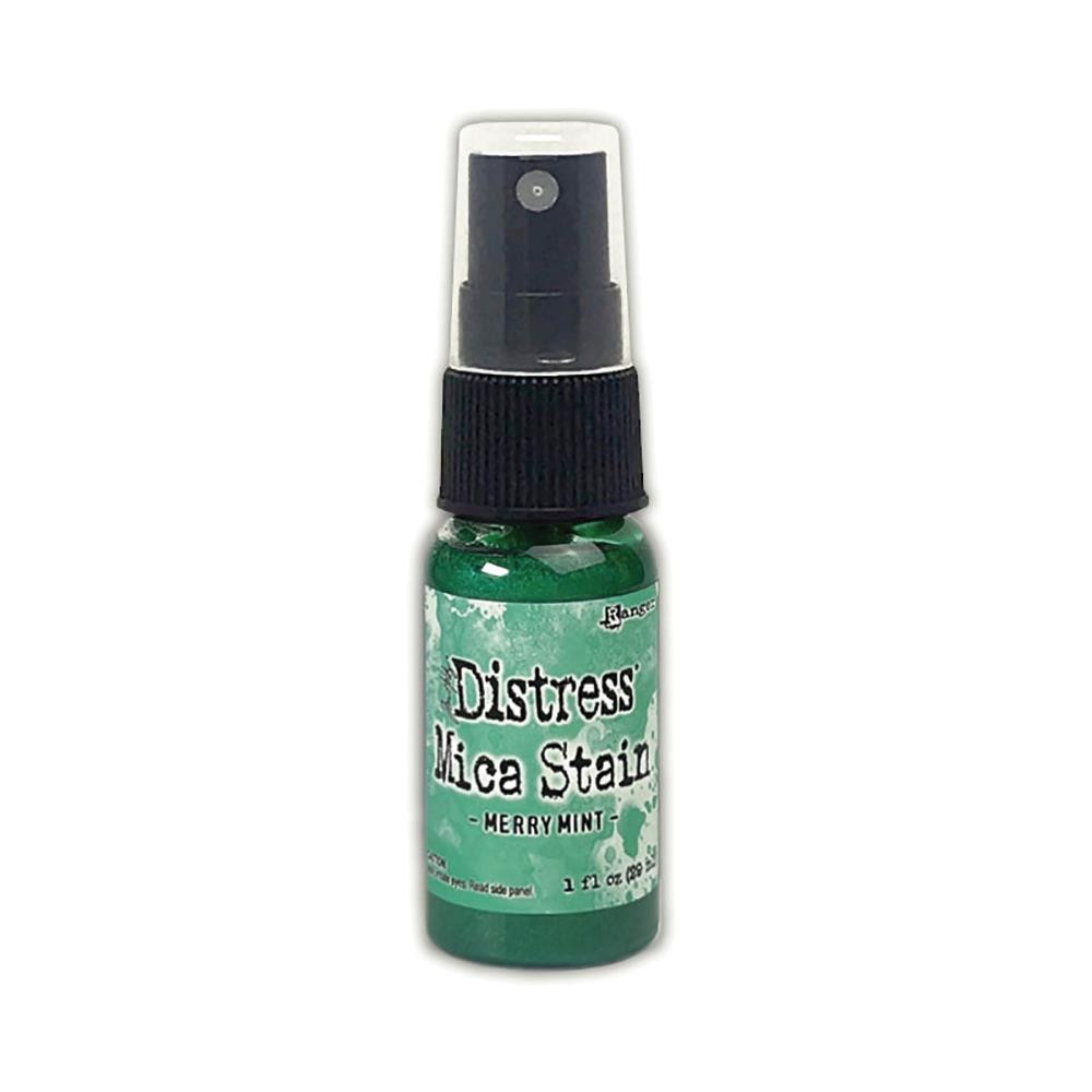 Ranger- Tim Holtz- Distress Mica Stain 1oz- Merry Mint