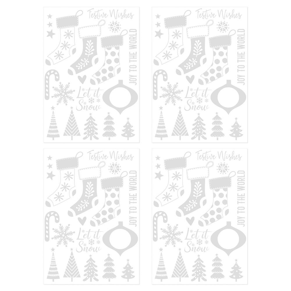 Tonic Studios- A Candy Cane Christmas Foiled Fusion Adhesive Sheets