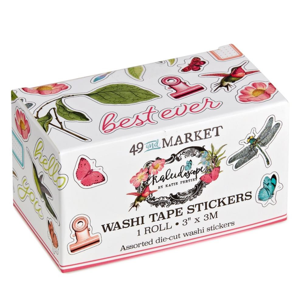 49 and Market by Katie Pertiet- Kaleidoscope Washi Stickers