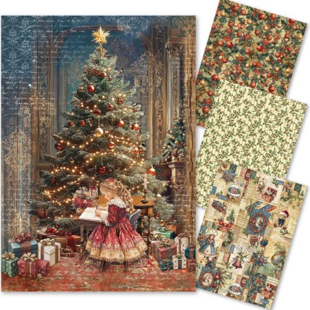 Ciao Bella A4 Rice Paper- 4 Designs- Toy Shop