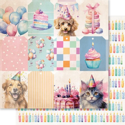 Paper Rose 6x6 Paper Collection - Birthday Fun