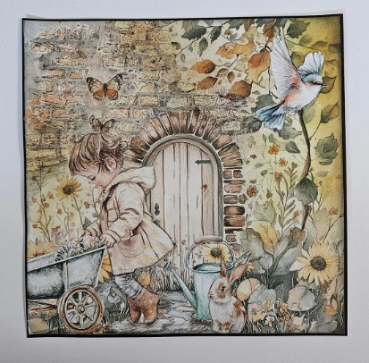 Dutch Doobadoo- Collage Paperset- Happy Spring