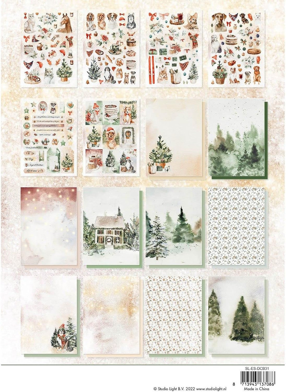 Studio Light DIY Block Christmas Mood A4 nr.31