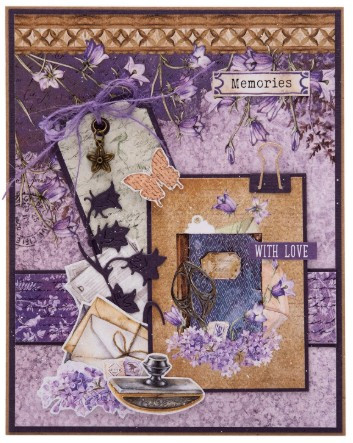 Studio Light- Diary of Dreams- 8x8 Paper Pad- Design Paper Pad