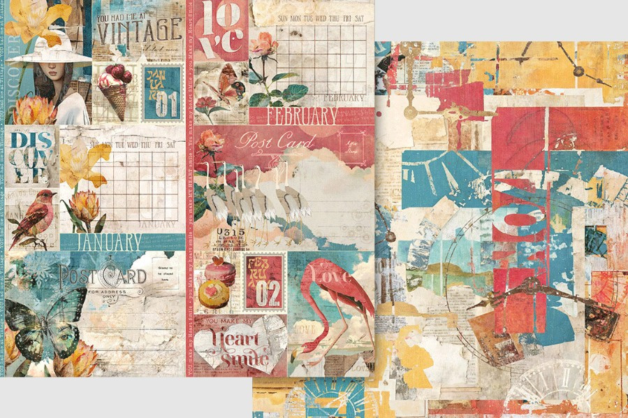 Graphic 45 12x12 Collection Pack- Journaling Through Time