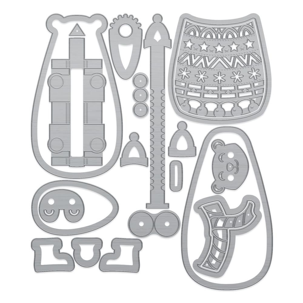 Tonic Studios- A Very Festive Fayre Die Set- Jumping Buddies