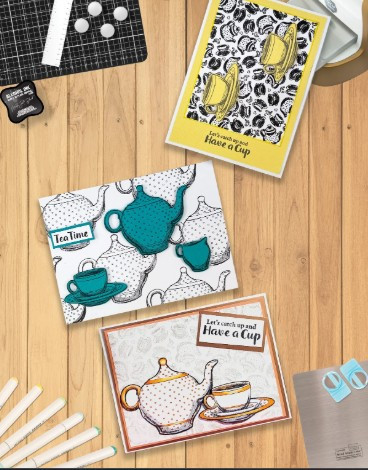 Couture Creations Tea Time Cutting Die Set 16pc