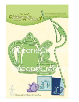 Leabilities Silhouette Dies - Coffee Time Leane Creatief