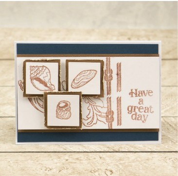 Couture Creations Seaside Girl Seaside Elements Stamp Set