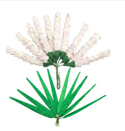 Couture Creations Lavender Love Paper Flowers - 2-Tone Lilac Mulberry