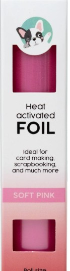 Studio Light- Heat Activated Foil 5m Roll- Soft Pink