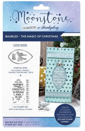 Hunkydory Moonstone Combos - Baubles - The Magic Of Christmas
