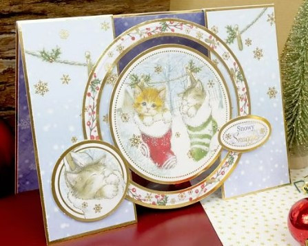 Hunkydory Crafts Santa Paws Luxury Topper Collection SANTAPAWS101