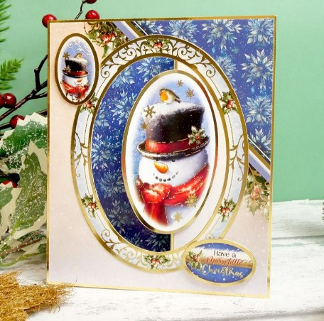 Hunkydory Crafts Winter Robins Luxury Topper Collection WINROB101