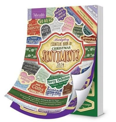 Hunkydory Crafts Essential Book of Christmas Sentiments 2024