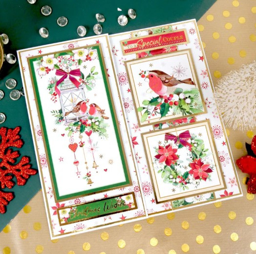 Hunkydory Crafts A Heartwarming Christmas Luxury Topper Collection