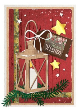 Studio Light- Sticker Sheets- 4 Sheets- Magical Christmas 105x210x2mm nr.13