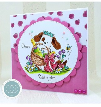 Craft Consortium- The Gift of Giving Stamp Set - Pop the Cork