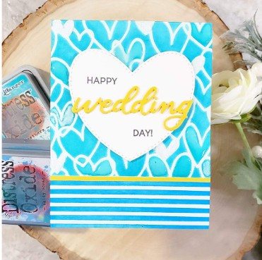 Heffy Doodle- Scribble On My Heart Stencil