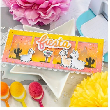 Heffy Doodle- Slimline Quartet Dies