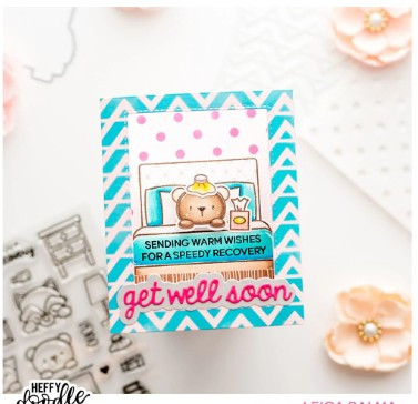 Heffy Doodle- Let's Polka Stencil