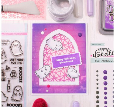 Heffy Doodle- Notre Dame Stencil