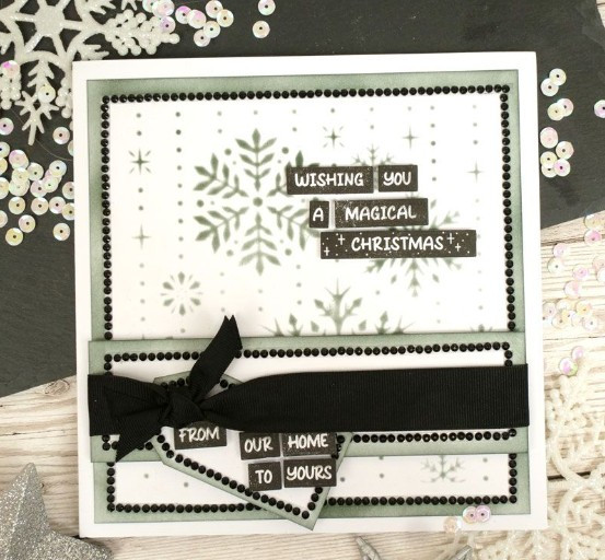 Hunkydory For The Love Of Stamps- Christmas Wishes Sentiment Strips