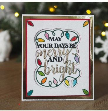 Creative Expressions-Sue Wilson- Festive Collection- All In One- Merry & Bright