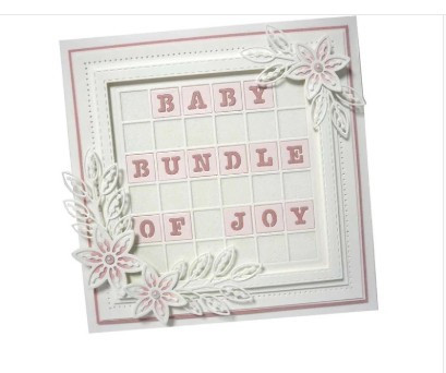 Creative Expressions- Sue Wilson Collection- Alphabet Grid Die