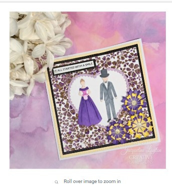 Creative Expressions- Jamie Rodgers- Everlasting Love Collection- Perfect Couple Craft Die