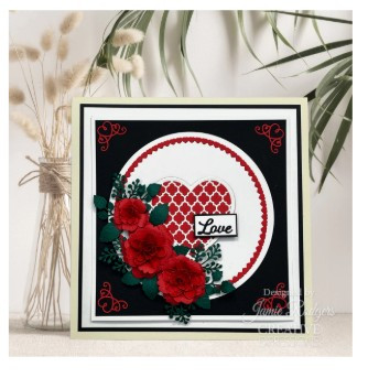 Creative Expressions- Jamie Rodgers- Everlasting Love Collection- Perfect Couple Craft Die