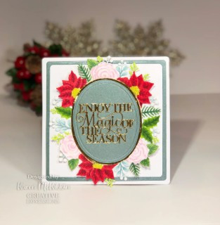 Creative Expressions- Sue Wilson- Festive Collection-Blustery Frame Craft Die