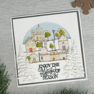 Creative Expressions- Sue Wilson- Festive Collection-Blustery Frame Craft Die