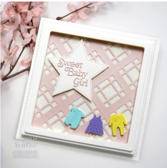 Creative Expressions- Sue Wilson- Background Collection- Plaid Craft Die