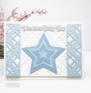 Creative Expressions- Sue Wilson- Background Collection- Plaid Craft Die
