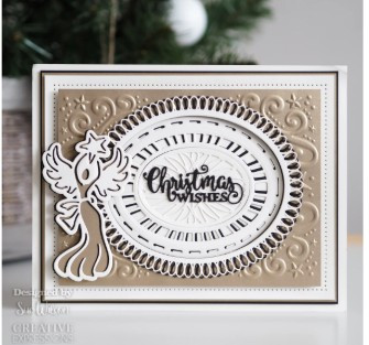 Creative Expressions- Sue Wilson Die- Festive Collection- Christmas Angel 2021