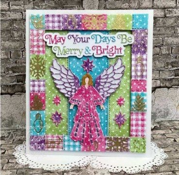 Creative Expressions- Sue Wilson- Festive Collection- Christmas Angel 2024