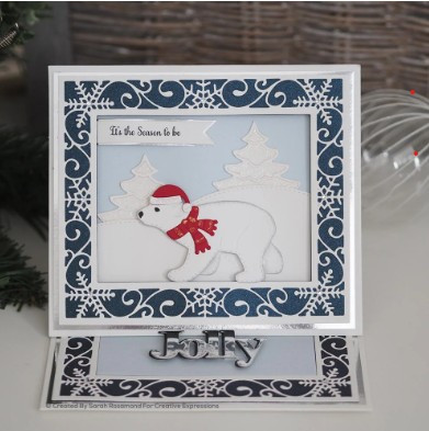 Creative Expressions- Sue Wilson- Festive Collection- Deco Trees Background Dies