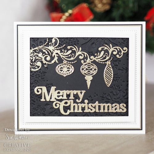 Creative Expressions- Sue Wilson- Festive Collection - Deco Sentiments