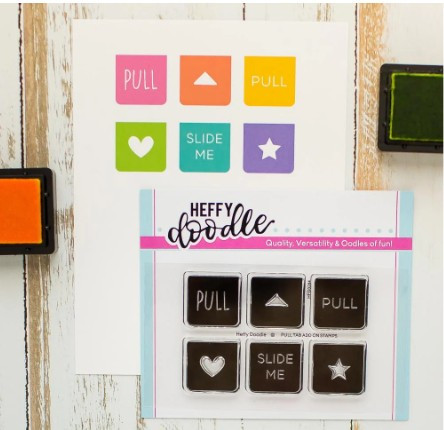 Heffy Doodle- Pull Tab Add-On Stamps