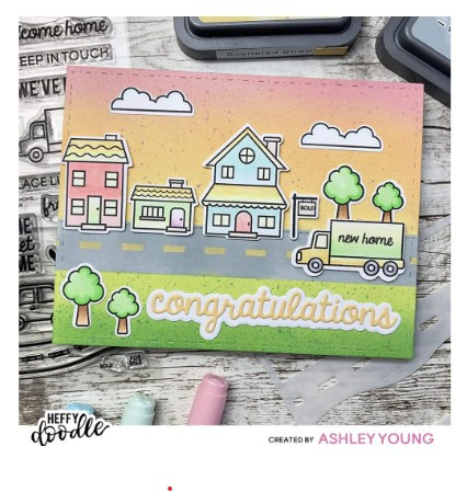 Heffy Doodle- Loads of Roads Stencil