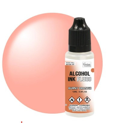 Couture Creations Alcohol Ink 12ml Fluro Burnt Orange