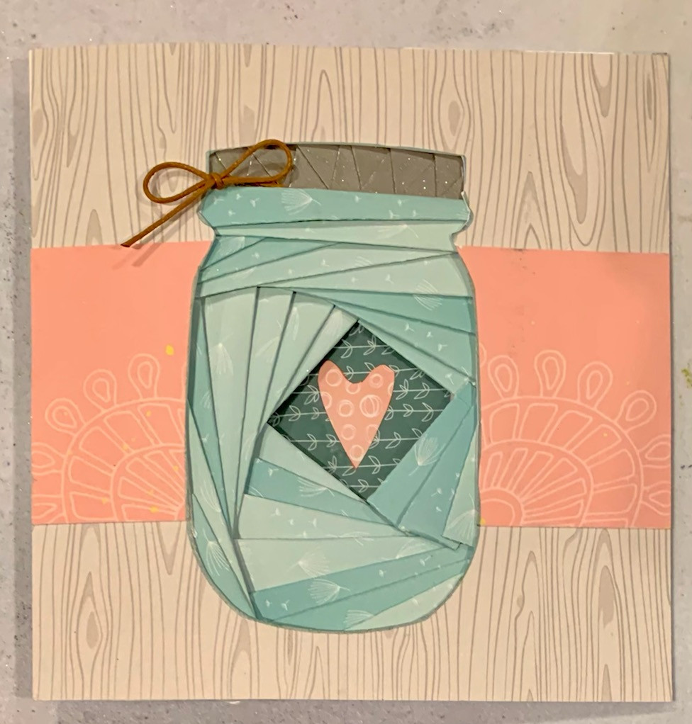 LIve Stream Class Iris Folding #2 Spring Edition- Makes 4 cards & Includes Reusable Template