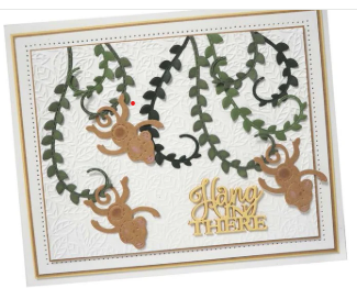 Creative Expressions- Sue Wilson- Necessities Collection- Cheeky Monkey Die