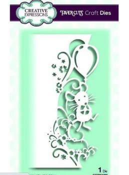 Creative Expressions- Paper Cuts Collection - Party Mouse Edger