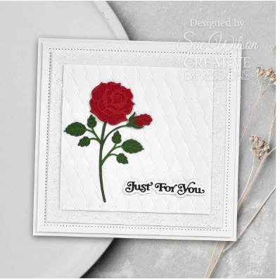 Creative Expressions- Sue Wilson- Layered Flowers Collection- Garden Rose Craft Die