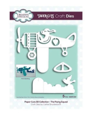 Creative Expressions- Paper Cuts 3D Collection - The Flying Squad