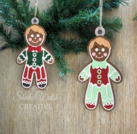 Creative Expressions- Paper Cuts Festive Collection- Gingerbread Boy Craft Die