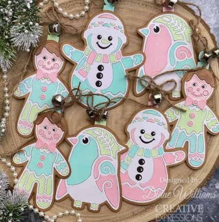 Creative Expressions- Paper Cuts Festive Collection- Gingerbread Boy Craft Die